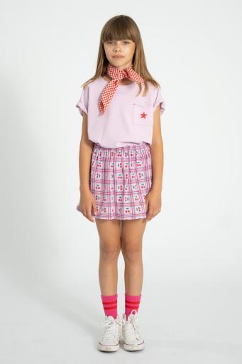 Piupiuchick,short skirt | lilac w/ cherries allover [0]