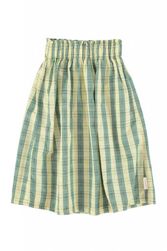 Piupiuchick,long skirt | light yellow checkered