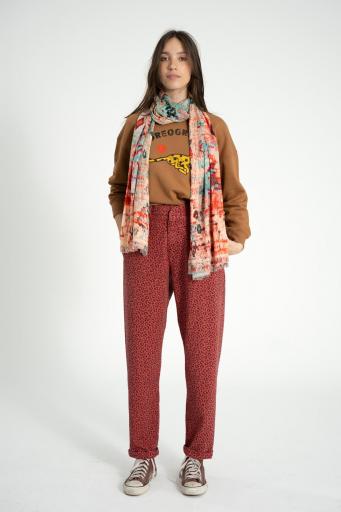 Sisters Department,Trousers | Pink w/ animal print [2]