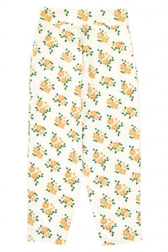 Sisters Department,Trousers | Ecru w/ mustard flowers [1]