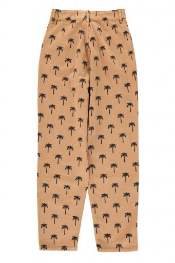 Sisters Department,Trousers | Brown w/  palm trees [1]
