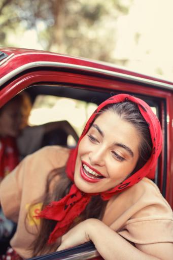 Sisters Department,Scarf | Pasley red [2]