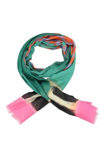 Sisters Department,Scarf | Multicolor w/ orange tiger [2]