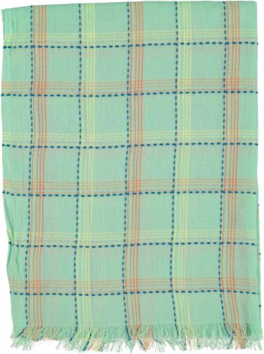 Sisters Department,Scarf | Green checkered  [1]