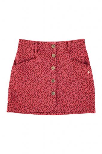 Sisters Department,Short skirt | Pink w/ animal print