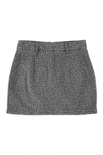Sisters Department,Short skirt | Grey w/ animal print [2]