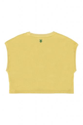 Sisters Department,"Sleeveless t-shirt/top w/ round neck | Sand w/ ""1980"" print" [3]