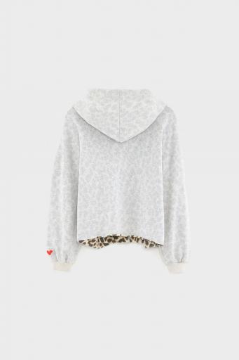 Bellerose,FLEYA T1818,Sudadera capucha animal print  [1]