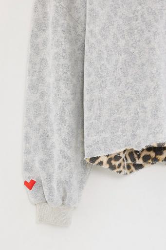 Bellerose,FLEYA T1818,Sudadera capucha animal print  [3]