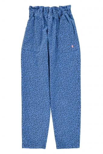 Sisters Department, Pantalón azul animal print 