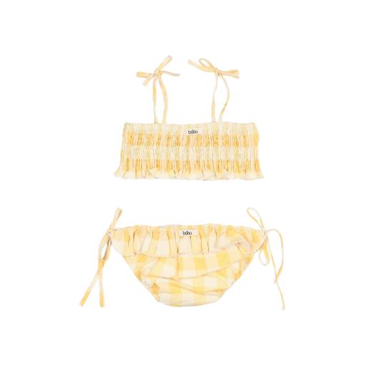 Búho Barcelona, Bikini cuadro amarillo  [2]