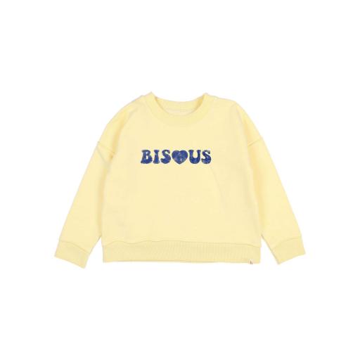 Búho Barcelona,Sudadera Fleece amarilla  [1]