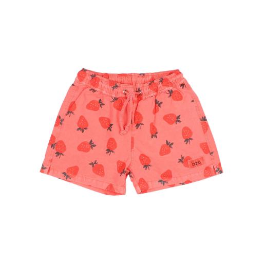 Búho Barcelona, Bañador niño fresas coral [2]