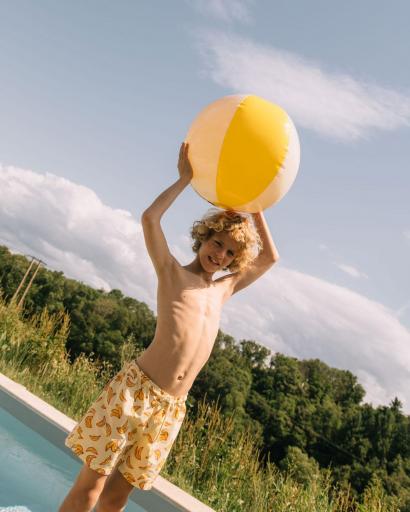 Búho Barcelona, Bañador plátanos amarillo 