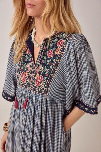 Maison Hotel,DRESS GINGHAM BLOOM AUGUSTA [2]