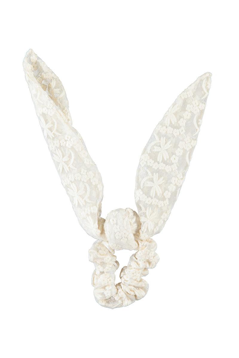 Piupiuchick,SCRUNCHIE ECRU LACE