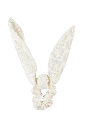 Piupiuchick,SCRUNCHIE ECRU LACE