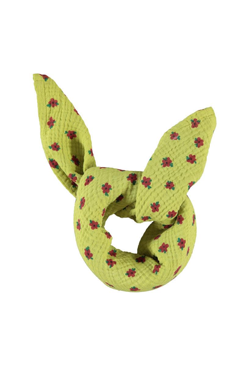 Piupiuchick,Bandana Pistachio Green with Little Flowers