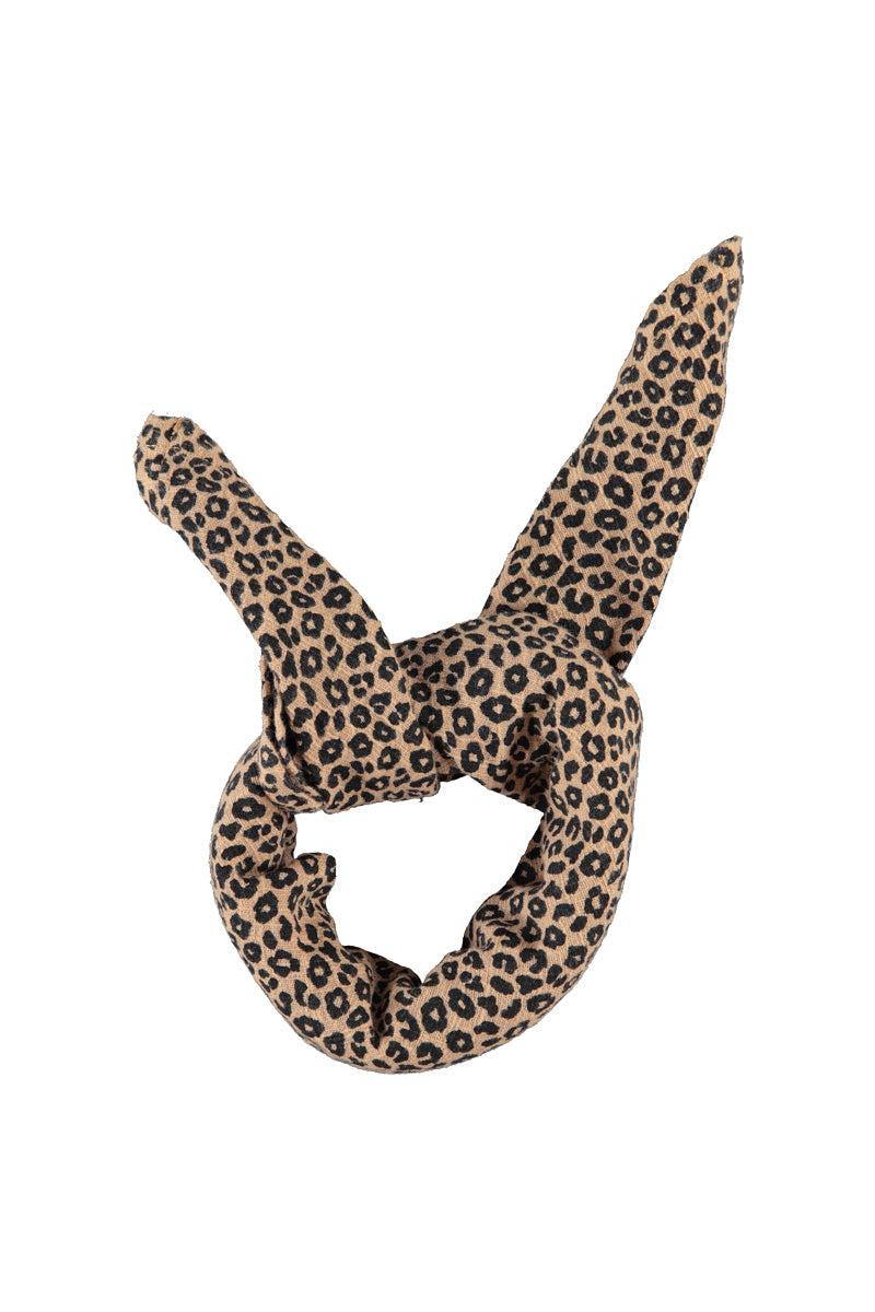 Piupiuchick,Bandana Brown with Animal Print