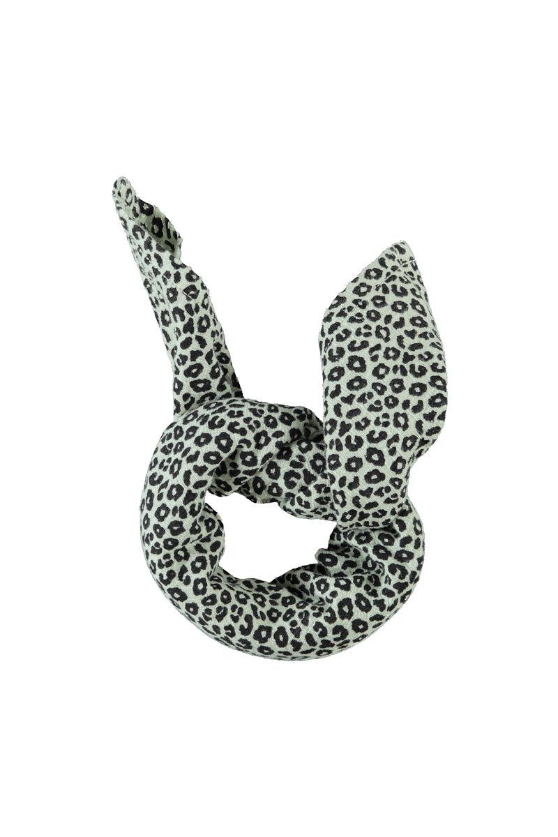 Piupiuchick,Bandana Mint Green with Animal Print