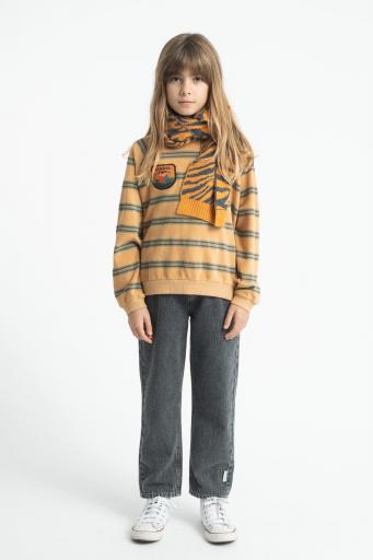 Piupiuchick,Trousers Washed Black Denim [2]