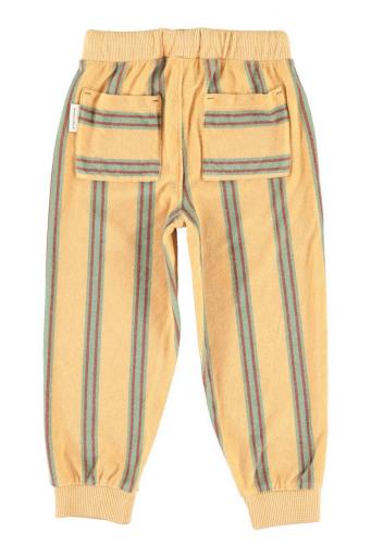 Piupiuchick,Jogging Pants Sand with Double Stripes [3]