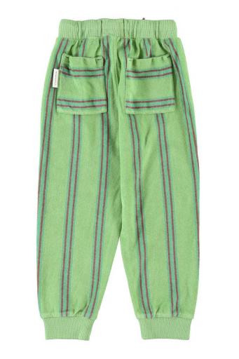 Piupiuchick,Jogging Pants Green with Double Stripes [3]