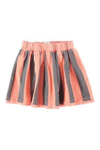 Piupiuchick,Short Skirt Pink & Green Stripes