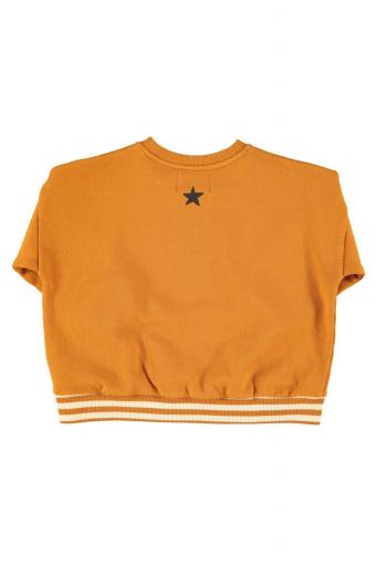 Piupiuchick,Sweatshirt Camel with "school Trip" Print [1]