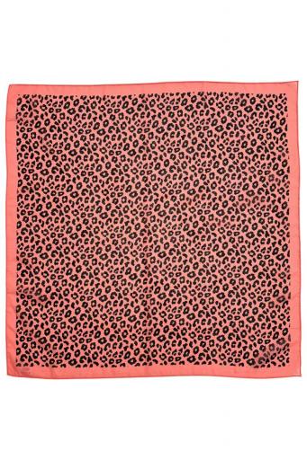 Piupiuchick,Chiffon Bandana Pink with Animal Print [1]