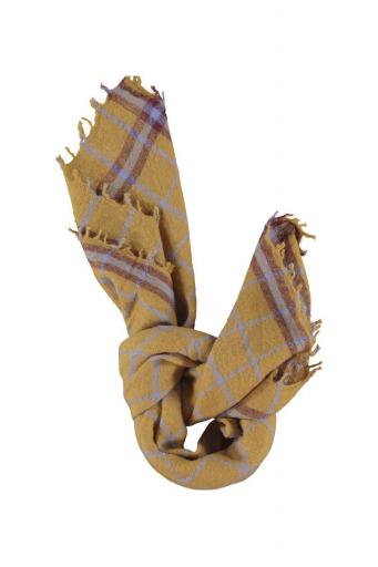Piupiuchick,Scarf Light Green Checkered