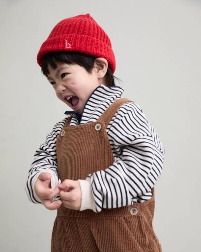 Búho,SOFT KNIT BEANNIE,poppy red [2]