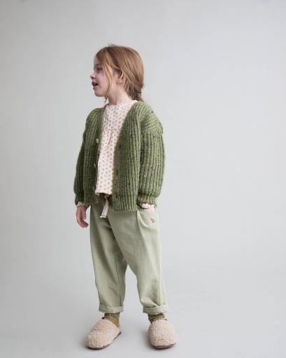 Búho,BOTONATO CARDIGAN,Green tea [3]
