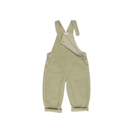 Búho,CORDUROY DUNGAREE, Green tea 