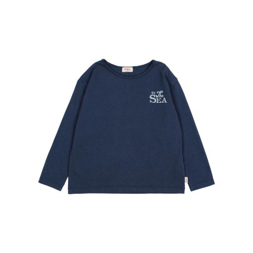 Búho,WHALE T-SHIRT,navy [2]
