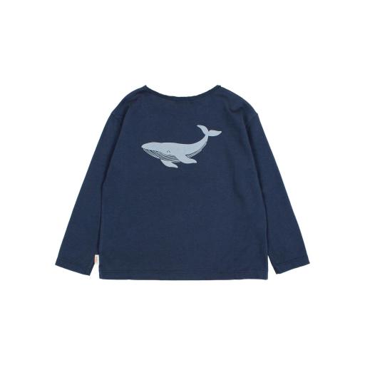 Búho,WHALE T-SHIRT,navy [1]
