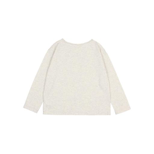 Búho,GAME T-SHIRT,ecru melange [1]