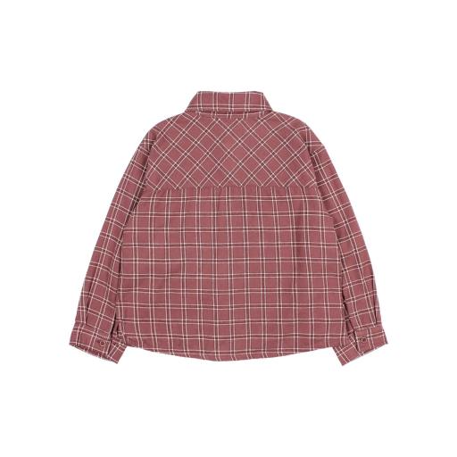 Búho,TARTAN SHIRT, pomegranate  [2]