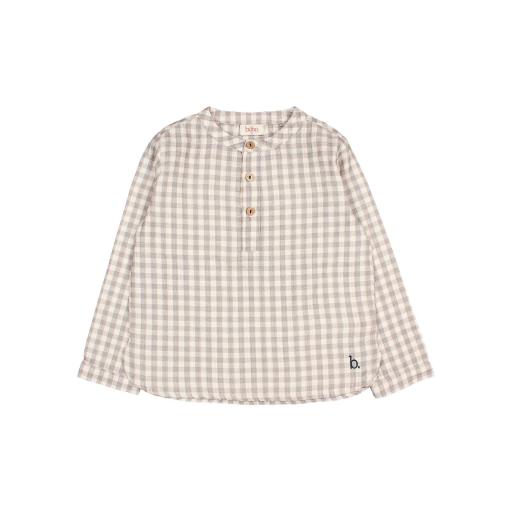 Búho,VICHY SHIRT,grey