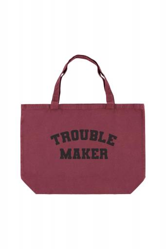 Sisters Department,XL bag | Bordeaux w/ "double trouble" print [1]