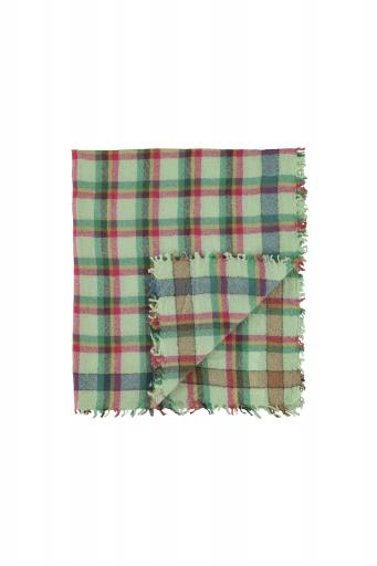 Sisters Department,Scarf | Light green checkered [2]