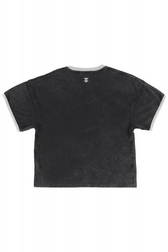 Sisters Department,T-shirt w/ short sleeves | Faded black w/ "sweet" print [1]