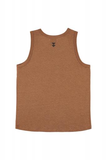 Sisters Department,Sleeveless round neck top | Brown w/ "i'm innocent" print [2]