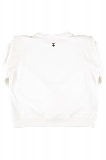 Sisters Department,Shoulder pad sweatshirt | Ecru w/ "child of God" print [1]
