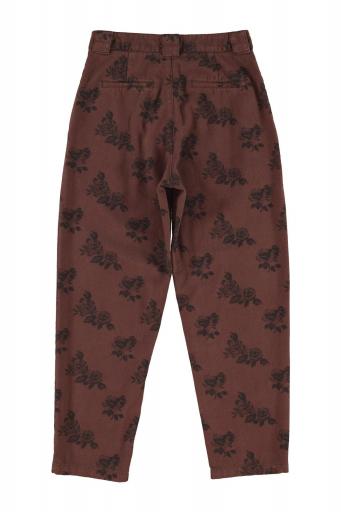 Sisters Department,Trousers | Brown w/ black roses  [2]
