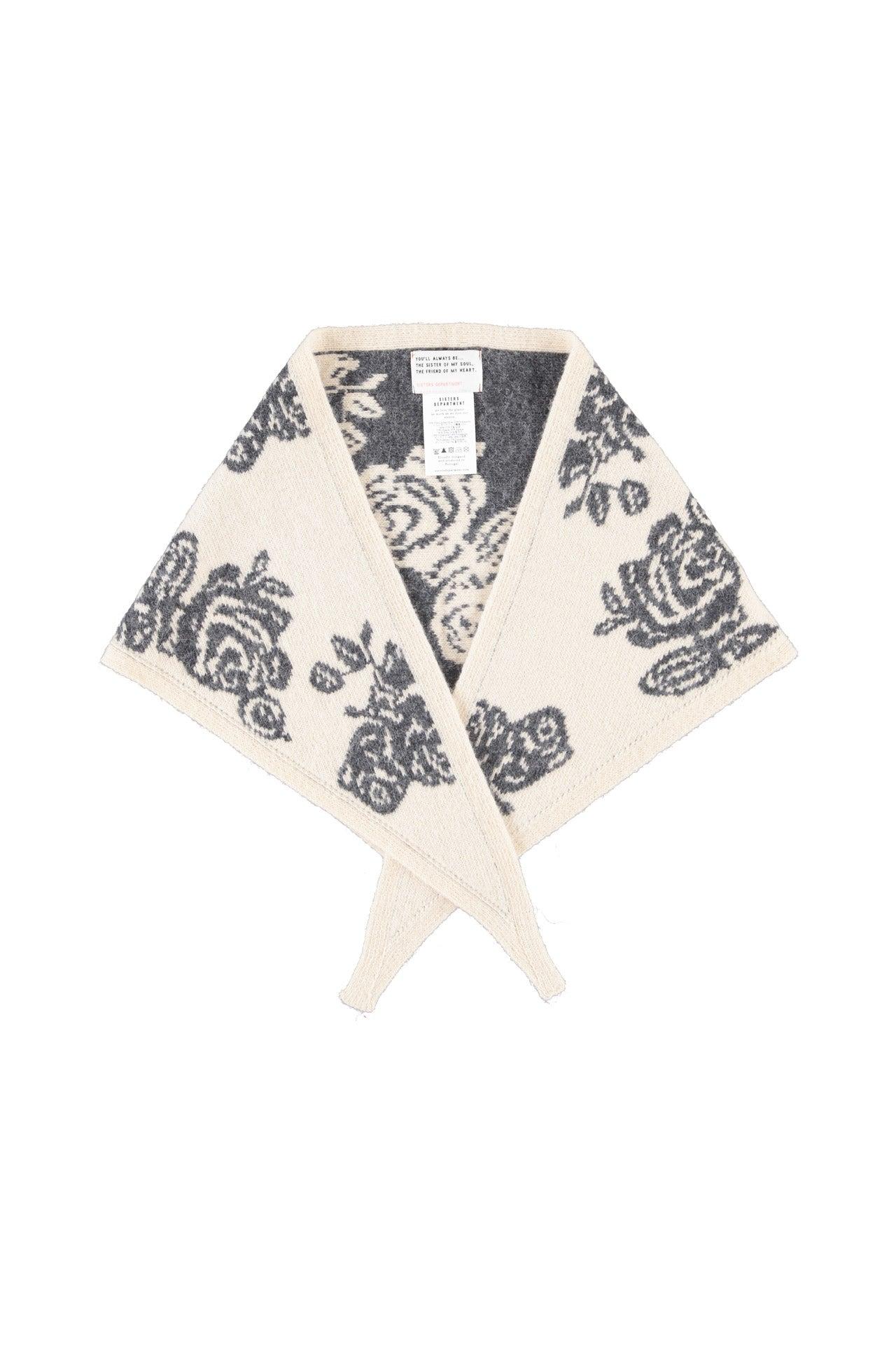 Sisters Department,Knitted bandana | Ecru
