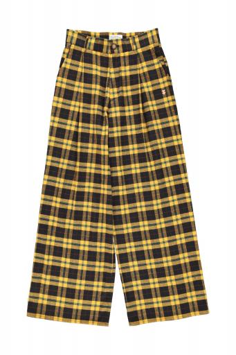 Sisters Department,Trousers | Yellow & black checkered [0]