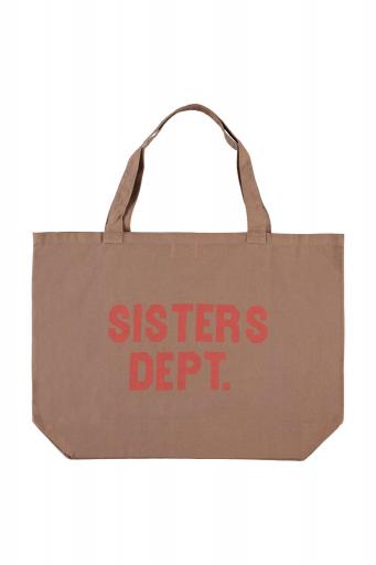 Sisters Department,XL bag | Brown w/ "call 911" print [2]