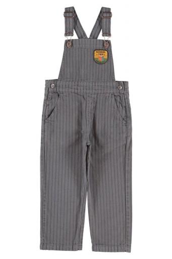 Piupiuchick,Dungarees Grey with Black Stripes [0]