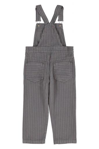 Piupiuchick,Dungarees Grey with Black Stripes [1]